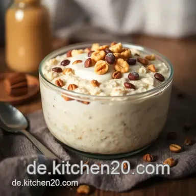 Himmlische Overnight Oats mit Joghurt: Einfach und Lecker f&uuml;r den Morgen Rezeptkarte