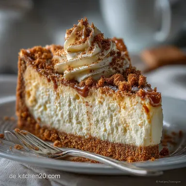 Lotus Cheesecake Rezept: Cremig Knusprig mit Biscoff 2024 Rezeptkarte