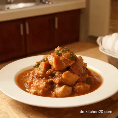 Hirschgulasch zubereiten Mein k&ouml;nigliches Familienrezept Rezeptkarte