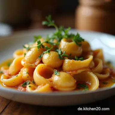 Ina Gartens Gef&uuml;llte Muscheln Klassisches Sonntagsessen Rezeptkarte