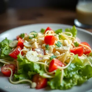 Caesar Salat Rezept Mein veganes DressingGeheimnis Rezeptkarte