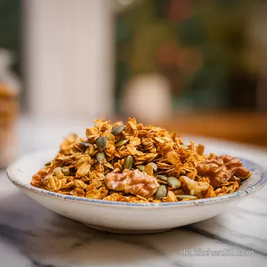 Oster-M&uuml;sli: Knusprig und Goldbraun Rezeptkarte