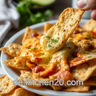 Cremiger K&auml;sedip f&uuml;r Nachos: Mein einfaches "Fernsehkoch"-Rezept! Rezeptkarte