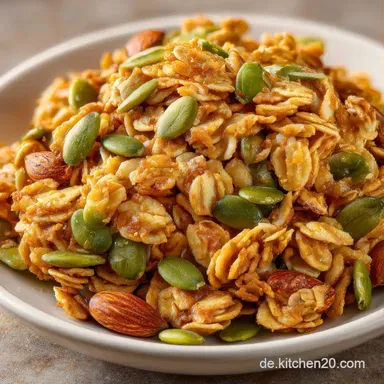 Kinderm&uuml;sli Ohne Zucker: Knusprig Rezeptkarte