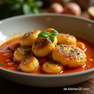 Saftige Hackb&auml;llchen in Paprikaso&szlig;e Omas Rezept f&uuml;r Seelenfutter Rezeptkarte