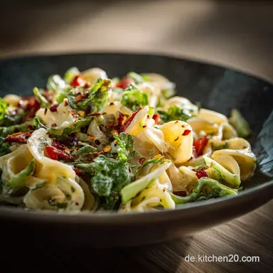 Nudelsalat Klassisch: Omas cremiges Rezept mit Essig-Kick Rezeptkarte