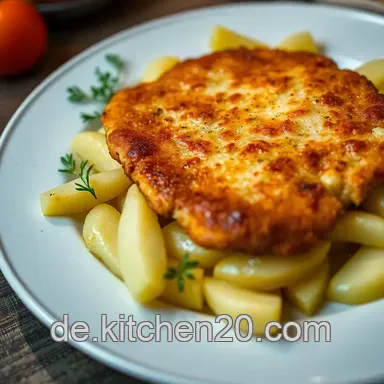 Klassisches Schnitzel Pommes: Mein Geheimrezept f&uuml;r den perfekten Genuss! Rezeptkarte