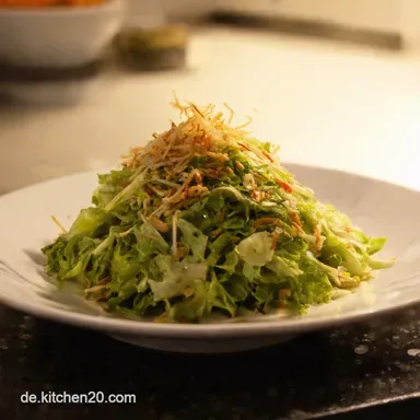 Chinakohl Salat AsiaStyle Mein Blitzrezept Rezeptkarte