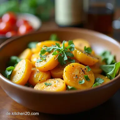Knusprige Ofenkartoffeln mit Salat einfaches Meine LieblingsBowl Rezeptkarte