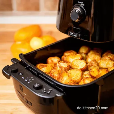 Knusprige Kartoffeln Wie lange brauchen rohe Kartoffeln im Airfryer Rezeptkarte