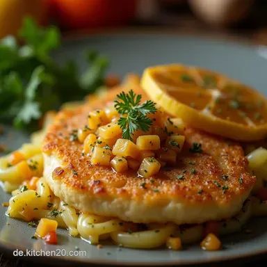 Knusprige Kohlrabischnitzel Vegetarisch Perfekt Paniert Rezeptkarte