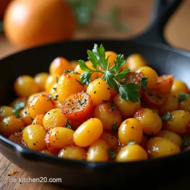 Knusprige Krbispommes aus dem Ofen Mein liebstes HerbstRezept Rezeptkarte