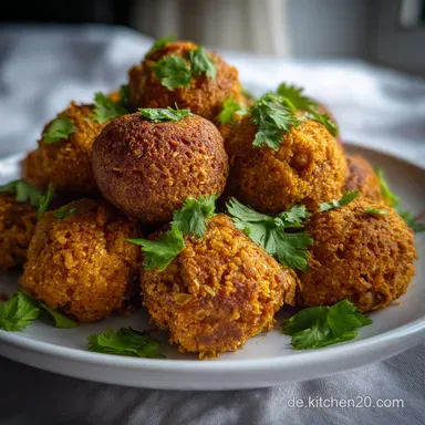 Knusprige Linsenb&auml;llchen: Gesunder Snack f&uuml;r Gro&szlig; und Klein Rezeptkarte