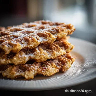 ParmesanWaffeln Rezept: Knusprige Herzhafte Low Carb Waffeln Rezeptkarte