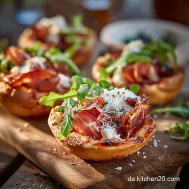 Pizzataschen: Das knusprige Rezept f&uuml;r die perfekte Feierabend-Pizza to Go Rezeptkarte