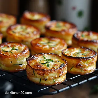 Knusprige Zucchinipuffer Rezept Mein Geheimtipp f&uuml;r Perfektion Rezeptkarte