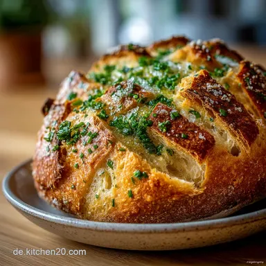 Knoblauchbrot aus dem Airfryer In 8 Minuten knusprig und saftig Rezeptkarte
