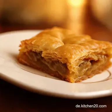 Knuspriges Baklava Blech Einfach Orientalisch Lecker Rezeptkarte