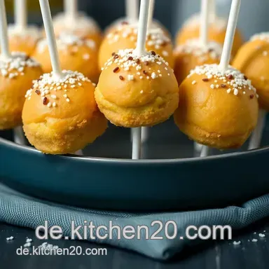K&ouml;stliche Cake Pops mit Frischk&auml;se &ndash; Bunte Mini-Kuchen f&uuml;r jeden Anlass! Rezeptkarte