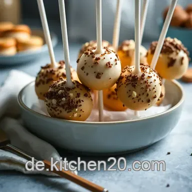 K&ouml;stliche Cake Pops Rezept mit Frischk&auml;se: Einfach & Unwiderstehlich Rezeptkarte