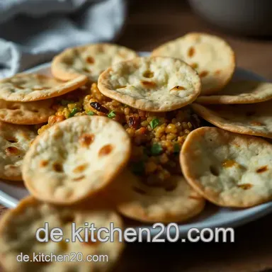 Krosse Papadams &ndash; Mein einfaches Rezept f&uuml;r indische Knusprigkeit Rezeptkarte