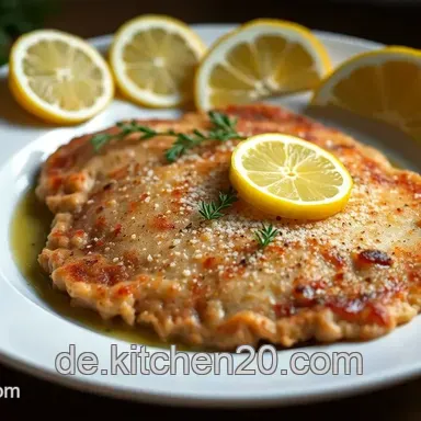 Krosses Putenschnitzel mit Zitrone und Petersilie &ndash; Einfach und Lecker!