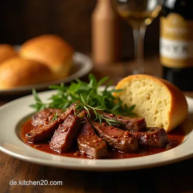 Dner selber machen Authentisches Fleisch Fladenbrot Rezeptkarte