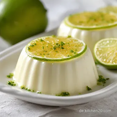 Limettenmousse: Leichte Creme f&uuml;r 4 Portionen