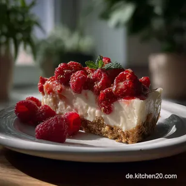 Low Carb Frischksekuchen Mit Himbeeren Ohne Backen &ndash; Samtig Rezeptkarte