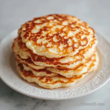 Low Carb Pfannkuchen Mit Quark: Fluffig Rezeptkarte