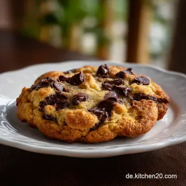 Low Carb Schokokeks mit Eiwei&szlig; und Mandelmehl Rezeptkarte