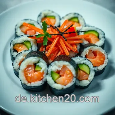 K&ouml;stliche Maki Surimi: Einfaches Sushi f&uuml;r jeden Anlass Rezeptkarte