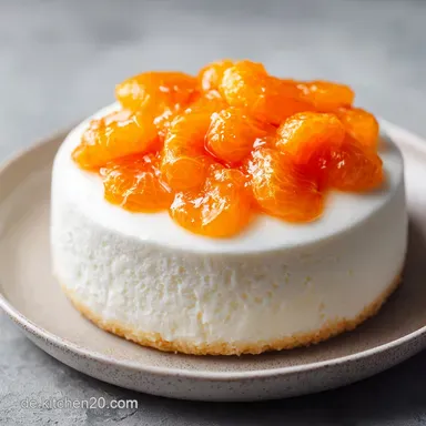 Mandarinen Quarkkuchen Ohne Boden: Seidig Cremig f&uuml;r 8 Personen Rezeptkarte
