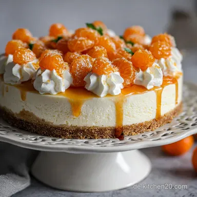 Fruchtiges Mandarinen Schmand Kuchen Rezept einfach und lecker: Cremig, Fruchtig! Rezeptkarte