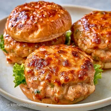 Mini-Burger f&uuml;r 12 Personen Rezeptkarte