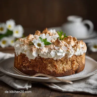 Mohnkuchen mit Schmand Das beste Rezept mit cremiger Goldhaube Rezeptkarte