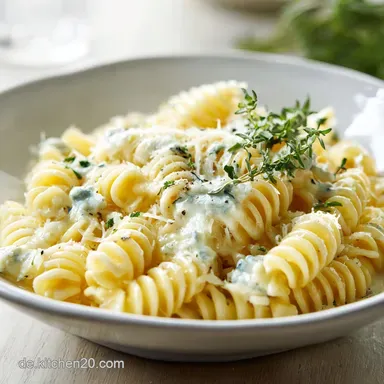 Nudeln mit Gorgonzola: Fertig in 15 Minuten Rezeptkarte
