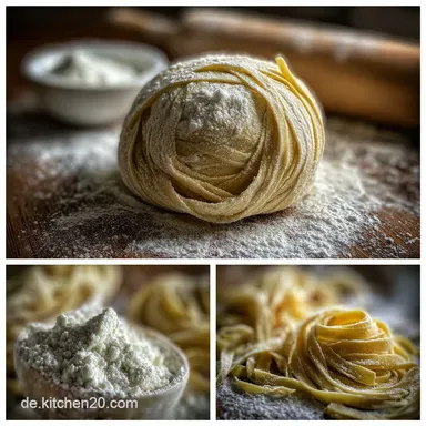 Nudelteig Selber Machen Rezept: Mit Hartweizengrie&szlig; Rezeptkarte