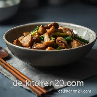 Reste-K&uuml;che Deluxe: *Okara Rezepte* *Okara* Wok - Herzhaft & Schnell! Rezeptkarte