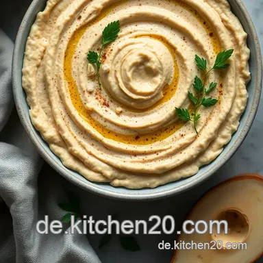 Okara Hummus Rezept: Zero Waste & Super Lecker! Rezeptkarte