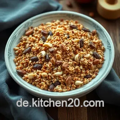 Okara Granola Rezept: Knusprig & Nachhaltig - So einfach! Rezeptkarte