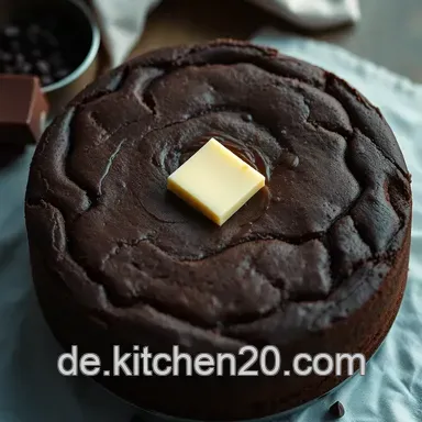 Saftiger Okara Schokoladenkuchen - Einfaches Rezept! Rezeptkarte