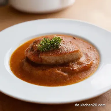 Oma's Braune So&szlig;e: Klassisch & Unschlagbar Lecker! Rezeptkarte