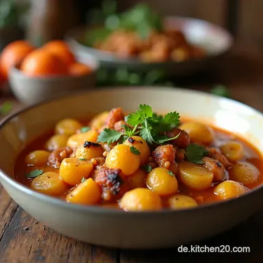 Omas Einfacher Bauerntopf mit Kartoffeln Soulfood zum Genie&szlig;en Rezeptkarte
