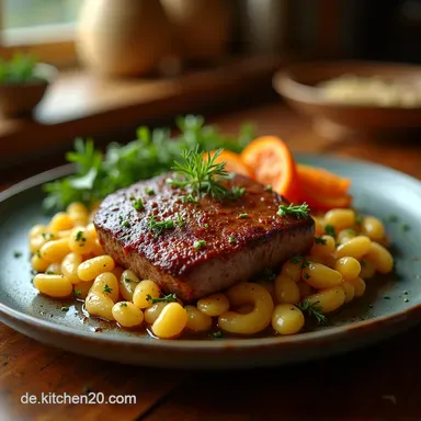 Klassischer Krustenbraten nach Omas Rezept Knusprige Schwarte garantiert Rezeptkarte