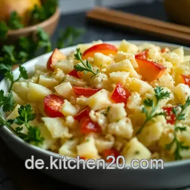 Omas Wei&szlig;kohlsalat: Knackig, Lecker, Einfach Unschlagbar! Rezeptkarte