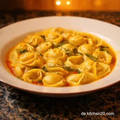 Vegetarischer Tortellini Auflauf einfach Omas RezeptGeheimnis Rezeptkarte