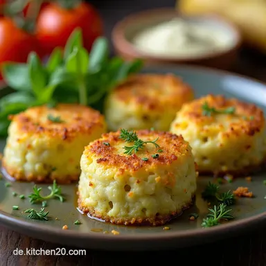 ZUCCHINI PUFFER schnelles Zucchini Omas Rezept blitzschnell Rezeptkarte