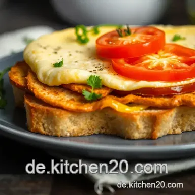 Omeletten-Sandwich Blitz: Schnell, Lecker & Einfach! Rezeptkarte