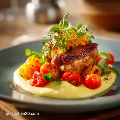 PaprikaSahneH&auml;hnchen Der cremige Feierabend Klassiker Ohne Fix Rezeptkarte